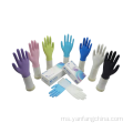 CE FDA Powder Gloves Nitrile Percuma